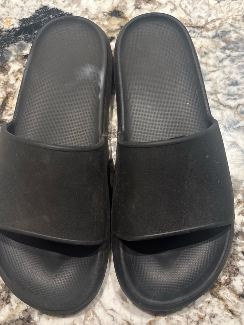 DSG Black Men's Slide Sandals - Wide Band